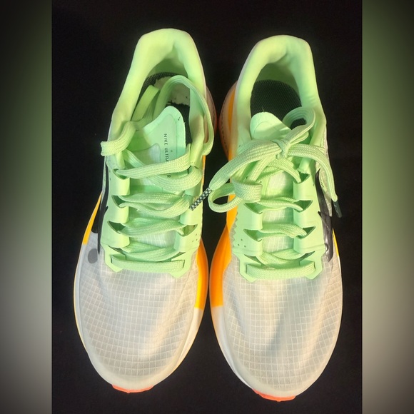 Nike Ultrafly Trail Beige Green Orange Women Size 7 - Picture 5 of 5
